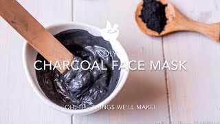 DIY charcoal face mask [upl. by Schwab560]