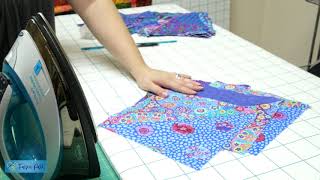 Tridazzle Quilt Quick class from 10quot squares [upl. by Atiz]