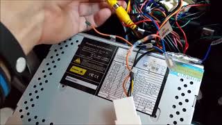 Installing Hizpo Android Aftermarket stereo with JBL wiring harness in 2007 Tundra [upl. by Eibor868]