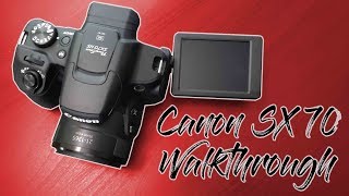 Canon SX70 Walkthrough [upl. by Coretta788]