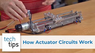 How Linear Actuator Circuits Work [upl. by Hamlin]