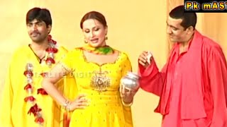 Best of Zafri Khan and Nargis With Sajan Abbas Old Stage Drama Comedy Clip  Pk Mast [upl. by Kalfas]