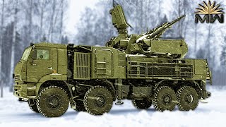 Powerful Pantsir S1 Russian Air Defense System [upl. by Jehoash]