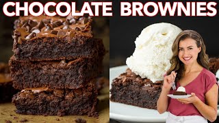 The Best Fudgy BROWNIES RECIPE I Ever Made [upl. by Suhpesoj]