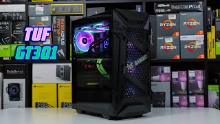 Black Steel  ASUS TUF Gaming GT301 PC Case  In Depth Review [upl. by Murray177]