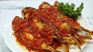 RESEP IKAN KEMBUNG SAMBAL BALADO [upl. by Aihsein]