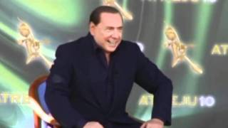 Berlusconi  La barzelletta su Hitler 120910 [upl. by Ydnolem]