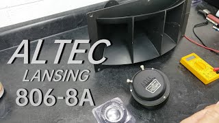 Altec Lansing 846b Valencia 8068A Horn Repair [upl. by Durwood638]