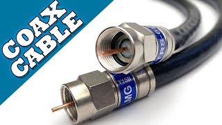 How to make COAX Cable Wire  RG6  Tutorial Guide [upl. by Ecineg525]