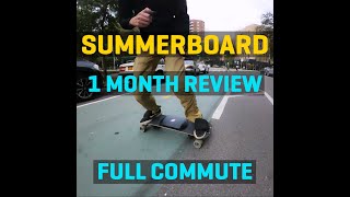 Summerboard Review  1 month later [upl. by Yedarb667]