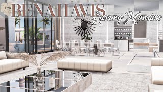 BENAHAVIS LUXURY MANSION  Sims 4 CC Speed Build  DOWNLOAD LINK TRAYCCLINKS [upl. by Mandel]