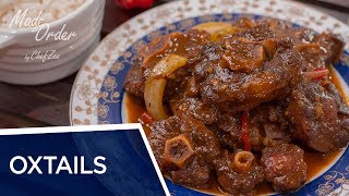 Oxtail Stew  Rabo Encendido  Made To Order  Chef Zee Cooks [upl. by Mmada]