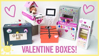 PLAY  5 Epic Valentines Day Boxes amp Projects [upl. by Mallorie]