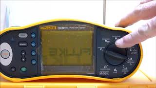 Fluke 1654 DIE MESSBEREICHE VDE 0100 VDE 0105 Installationstester Anlagentester [upl. by Cappello]