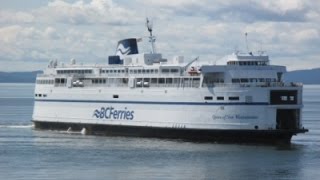 BC Ferries Tsawwassen to Swartz Bay Queen of New Westminster [upl. by Schechter]