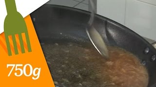 Techniques culinaires  sauter et déglacer une sauce  750g [upl. by Travus]