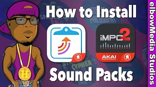 iMPC Pro 2 Tutorial  How to Install Sound Packs [upl. by Gill]