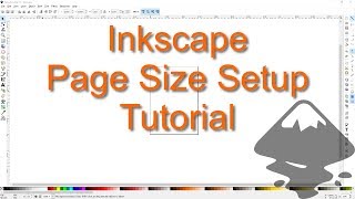 Inkscape Page Size Setting Tutorial [upl. by Nadeau]