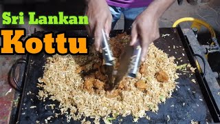 Street Food in Sri Lanka  ULTIMATE FOOD TOUR  Kottu Roti in Colombo Sri Lanka [upl. by Emaj]