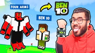 BEN 10 in MINECRAFT  Hitesh KS [upl. by Nednyl]