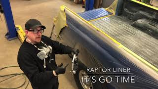 How to spray raptor liner step by step [upl. by Bernette]