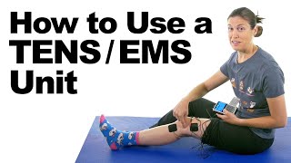 How to Use a TENS  EMS Unit for Pain Relief [upl. by Jenelle478]