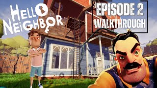 Hello Neighbor Act 2 GAMEPLAY  Part 2  No Commentary [upl. by Noyart]