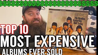 TOP 10 Most Expensive Vinyl Records EVER [upl. by Nuriel470]