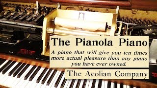 1960s Aeolian Pianola Player Piano Demonstration [upl. by Katrinka]