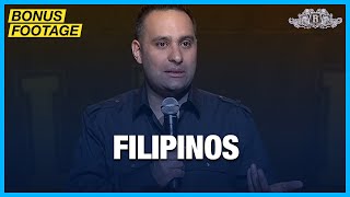 Filipinos  Russell Peters  Red White and Brown Tour [upl. by Hollister702]