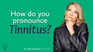 How do you pronounce tinnitus [upl. by Rambert]