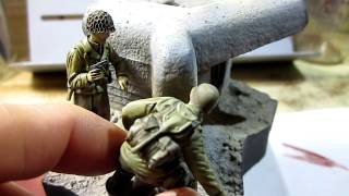 Building Verlinden Productions quotTaking the Pillbox WWIIquot In 135 Scale [upl. by Baptist]