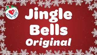 Jingle Bells Original Christmas Song with Lyrics 🎅 [upl. by Iaverne]