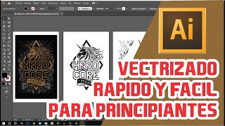 SERIGRAFIA  VECTORIZADO RAPIDO EN ILUSTRADOR [upl. by Gemmell463]