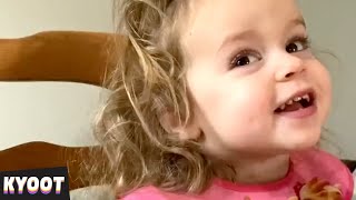 Crazy Kids at Christmas 🤣  Baby Cute Funny Moments  Kyoot [upl. by Ponzo]