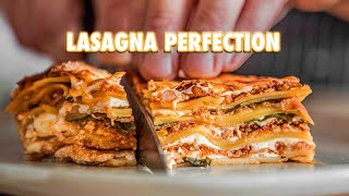 The Nearly Perfect Homemade Lasagna Guide [upl. by Atterol]