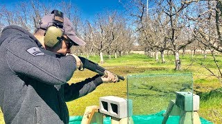 Shotgun vs Bulletproof Glass [upl. by Acimaj]