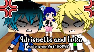 Adrienette and Luka stuck in a room for 24 hours  MLB  • Gacha Club •  Original [upl. by Aleihs247]