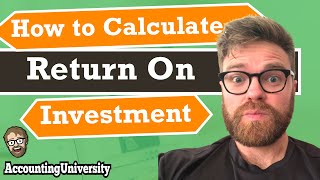 How to Calculate Return on Investment STEP BY STEP [upl. by Lancey]