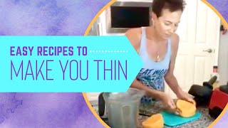 Easy Recipes to Make You Thin  Chef AJ Live [upl. by Babb119]