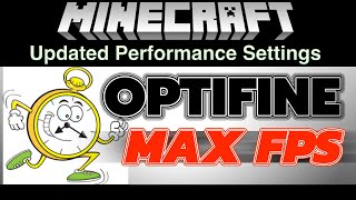 Optifine Settings Explained  Minecraft FPS Boost 2021 Guide [upl. by Mackay]