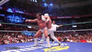 101 Aerial Moves of Mexican Wrestling [upl. by Cinomod]