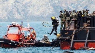 Divers Find Cabin Crammed with Bodies [upl. by Montagna]