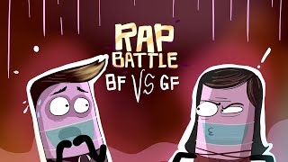 RAP BATTLE BF VS GF Pinoy animation Raronesc [upl. by Alex]