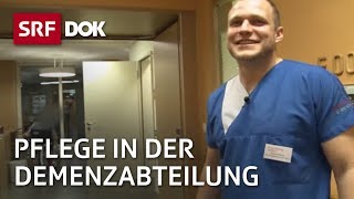 Pflegedienst in der Demenzabteilung  Reportage  SRF [upl. by Gelasius]