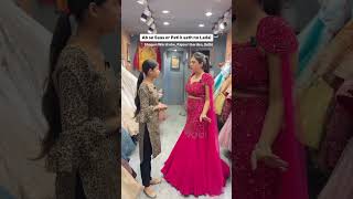 fish cut lehenga on rent in delhi shagun wquotardrobe rajouri garden [upl. by Corella]