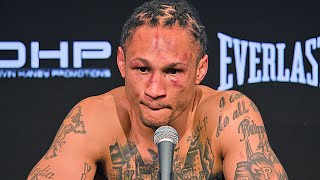 GUTTED Regis Prograis FULL POST FIGHT PRESS CONFERENCE vs Devin Haney [upl. by Peggir848]