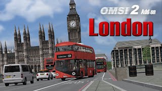 OMSI 2 Addon London  Official Trailer  Aerosoft [upl. by Neema938]