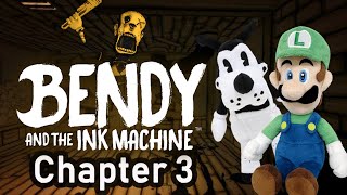 Bendy and the Ink Machine plush Chapter 3 Rise and Fall [upl. by Ahselyt]