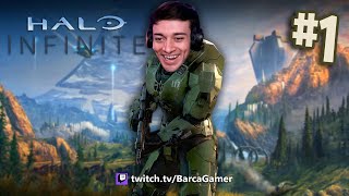 Halo Infinite  Capitulo 1  BarcaGamer [upl. by Atalayah763]